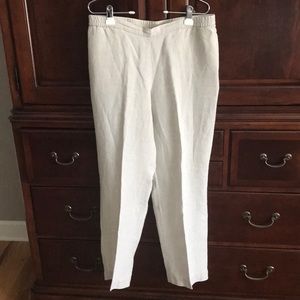 Linen pants from JJill